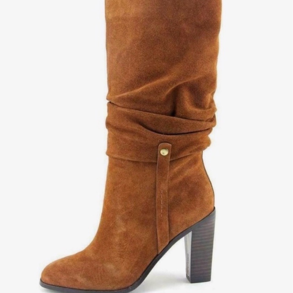 Donald J. Pliner Odessa Brown Suede Boots